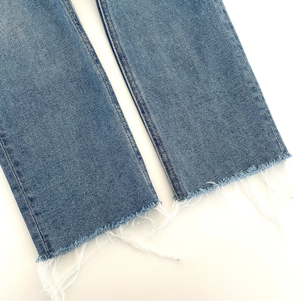 Grlfrnd The Piper Super High Rise Stretch Slim Crop in La Jolla - Picture 4 of 13